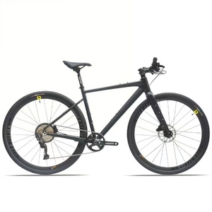 Bicicleta de Carretera PRO 700C, Horquilla de Fibra de Carbono, Eje Pasante, Cuadro de Aluminio, 10 Velocidades, Frenos de Disco Hidráulicos, Híbrida PRO Pre - Product Image 5