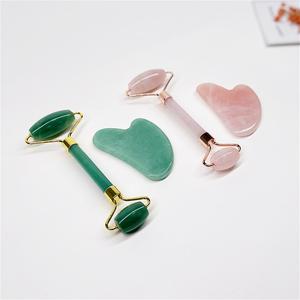 Herramientas para el Cuidado de la Piel, Masajeador Facial y Corporal de Cuarzo, Rodillo de Jade y Gua Sha - Product Image 6