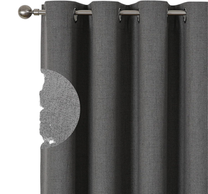 ستائر جروميت صلبة مضادة للبكتيريا عالية الجودة لغرف النوم وغرفة المعيشة تعزز الخصوصية - Product Image 3