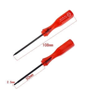 <span class=keywords><strong>Tournevis</strong></span> en Y à embout Tri-Wing, manche en plastique isolé, personnalisable OEM, outils de bricolage pour téléphones portables et consoles de jeux - Product Image 2