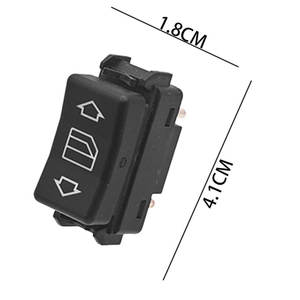 Nuevo Interruptor Regulador de Ventana ABS 1248204610 para Mercedes-Benz Clase C W126 (1982-1993) Modelo Compatible 1248204510 - Product Image 1