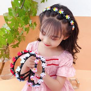 Yaz çocuk saç tokası kız bebek basın hairband örgülü saç tokası - Product Image 5