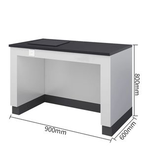 Mobilier de laboratoire <span class=keywords><strong>Table</strong></span> de laboratoire antivibratoire en acier avec douille - Product Image 2