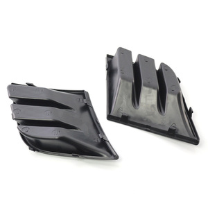Peugeot 107 Fog Light Bezel 7422A9 Front Bumper Cover Lower Grille 7422A8 <b>ABS</b> Plastic Clip On Trim - Product Image 3