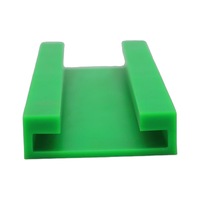 Rail de guidage en polyéthylène à haute masse moléculaire, bande de coussin en plastique, transmission mécanique, rainure de guidage en nylon, résistant à l'usure, pp