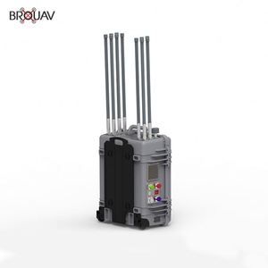 เครื่องตรวจจับโดรนแบบพกพา ครอบคลุมทุกทิศทาง รองรับคลื่นความถี่ 2.4GHz 5.8GHz ทนทาน ใช้ควบคุมระยะไกล ป้องกันความปลอดภัย สำหรับใช้งานภายใน/ภายนอกอาคาร - Product Image 6