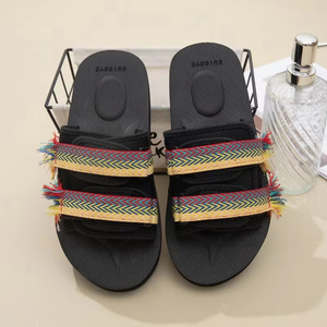 Chaussons décontractés unisexes pour hommes et femmes, sandales de plage antidérapantes à bout rond, rehaussantes, pour intérieur et extérieur, Zapatos Hombre - Product Image 2