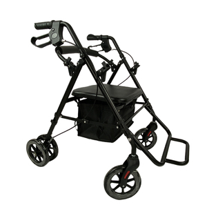 <span class=keywords><strong>Andador</strong></span> Plegable <span class=keywords><strong>de</strong></span> <span class=keywords><strong>4</strong></span> <span class=keywords><strong>Ruedas</strong></span> con Asiento - Ayuda <span class=keywords><strong>de</strong></span> Movilidad Ligera y <span class=keywords><strong>de</strong></span> Altura Ajustable para Personas Mayores y con Discapacidad - Product Image 6