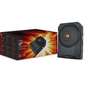 Subwoofer activo Basspro Sl Slimline de 10 pulgadas para audio de automóvil - Product Image 1
