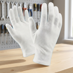 YJ003 Manchettes chauffantes personnalisables pour femmes, en coton respirant, couleur unie, sans doigts, pour l'hiver - Product Image 2