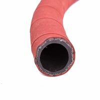 1 1/4 pouces 32mm vapeur haute température pression tuyau d'air fil d'acier hydraulique en caoutchouc 63mpa Flexible