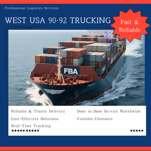 Transitaire Chinois FBA Logistique Transport Shenzhen/Yiwu Compagnie Maritime USA DDP Porte-à-Porte OUEST-USA 90-92 LCL+Express DPS - Product Image 2