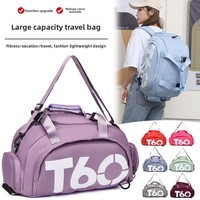 Tas Sekolah Anti Air untuk Siswa, Tas Olahraga, Tas Gym, Tas Travel Akhir Pekan, Tas Duffel untuk Menginap, Tas Sport dengan Kompartemen Sepatu