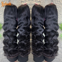 Peluca frontal de encaje HD de 200 densidades con ondas de agua, cabello humano virgen brasileño rizado profundo, para mujeres afroamericanas