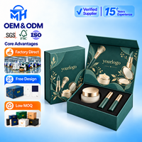 Coffrets cadeaux cosmétiques haut de gamme avec logo personnalisé et inserts en mousse, emballage OEM ODM direct usine pour marques de beauté et distributeurs
