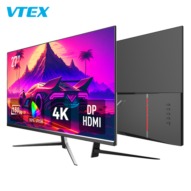 Low Price 27 Inch Frameless LED Monitor 1920X1080 Gaming LCD 165Hz 1080P IPS Panel for Desktop DP Cheap Studio Speaker Monitor