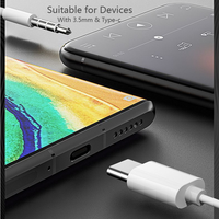 Nouveaux écouteurs filaires Type C Hifi stéréo casque Deep Bass USB C écouteurs pour Samsung S20 S23