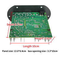 Toptan T9 bas tabancası güç amplifikatörü kurulu amplifikatör 220v amplifikatör USB TF dahili bluetooth 2009IC araç ses aksesuarları