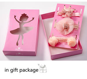 Fábrica directamente venta nueva llegada corea del estilo nuevo nacido regalo de bebé 3pcs banda de pelo accesorios para el cabello niñas conjuntos para regalo - Product Image 6