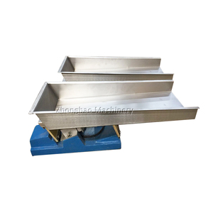 Alimentador Vibratorio Electromagnético Lineal con Tolva, Material SS304, 110/220V, Capacidad de 0.1-1t/h para la Industria Alimentaria - Product Image 2