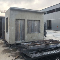 Système de logement prêt à entrer rapidement Technologie de construction préfabriquée innovante Moules de construction monolithiques 24H