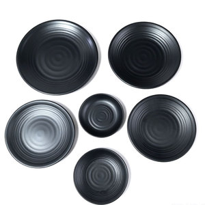<span class=keywords><strong>Vajilla</strong></span> Musulmana HCMA de Aspecto Elegante, Platos de <span class=keywords><strong>Melamina</strong></span> de 5 Pulgadas para Catering, Bandeja de Laca Antigua, Proveedor de Platos para Chef - Product Image 1