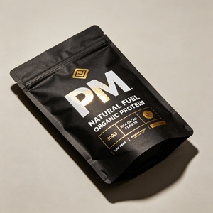 Custom Logo Home <b>Compostable</b> Kraft Paper Food <b>Bag</b> with PBAT Liner Eco Friendly Stand Up Pouch Coffee Bean Nuts Packaging <b>bags</b> - Product Image 5