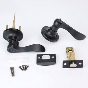 กุญแจ WEKIS แบบไม่ใช้กุญแจ ดีไซน์หรูหรา ผลิตจากโลหะผสมสังกะสี มาตรฐาน ANSI เกรด 2 สำหรับงานหนัก พร้อมมือจับประตูแบบกดสำหรับประตูห้องนอน  สามารถกลับด้านได้ - Product Image 3