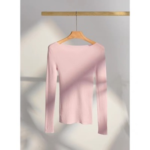 Camiseta <span class=keywords><strong>de</strong></span> Manga Larga para <span class=keywords><strong>Mujer</strong></span>, 100% <span class=keywords><strong>Lana</strong></span> <span class=keywords><strong>Merino</strong></span>, Cuello Redondo, Ajustada, Transpirable, <span class=keywords><strong>de</strong></span> Alta Calidad - Product Image 6