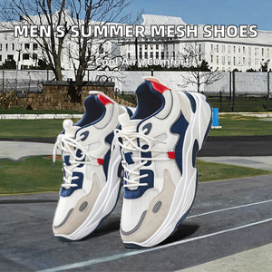 Zapatillas Deportivas Casuales de Verano 2026 para Hombre, con Cordones, Antideslizantes, de Malla Transpirable, con Tela de Algodón EVA, Estilo Moderno, para Correr - Product Image 2