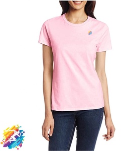 Camiseta Casual de Verano 2026 para Mujer, Cuello Redondo y Manga Corta, Venta al Por Mayor - Product Image 4