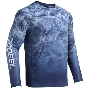 Chemise <span class=keywords><strong>de</strong></span> pêche pour homme à manches longues, protection solaire UPF 50, légère, séchage rapide, respirante, haut <span class=keywords><strong>de</strong></span> performance pour la randonnée en plein air - Product Image 4