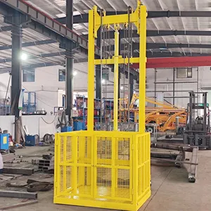 Penjualan langsung pabrik derek pengangkat kargo hidrolik Mini untuk pabrik gudang
