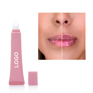 ลิปกลอสแบบฉีดติดทนนานลิปสติกสีชมพูแพ็ค - Product Image 1