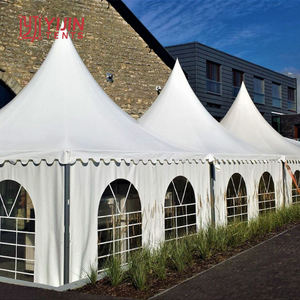 Carpa Pagoda Modular de Aluminio y PVC, 3x3, 4x4, 5x5, 10x10, Gazebo Hexagonal para Exteriores, Carpa para Fiestas - Product Image 5