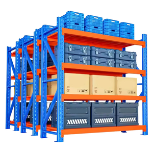 Étagère de rangement robuste à vente rapide, largeur et profondeur personnalisables, de qualité industrielle, système d'assemblage sans boulons - Product Image 1