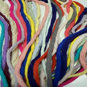 <span class=keywords><strong>Cordon</strong></span> en macramé de 100 m par rouleau, fil de 5 mm, brin simple, <span class=keywords><strong>cordon</strong></span> en coton, fil de macramé - Product Image 2