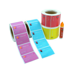 Etichette Adesive <span class=keywords><strong>PVA</strong></span> Impermeabili con Stampa Logo Olografico Personalizzata, Supporto Basso MOQ - Product Image 4