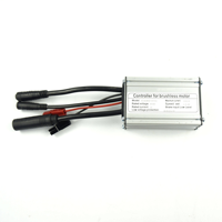 Contrôleur de moteur sans balais pour vélo électrique KT 15A 36V 48V avec écran LCD/LED 250W pour kit de conversion