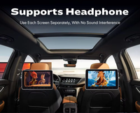 Monitor de Coche Android 1080P con el Mejor Diseño de Interfaz de Usuario, Entretenimiento para Asientos Traseros, para BMW Serie 5, 7, X5, X6, GT, TF, USB, Mirrorlink, Reposacabezas