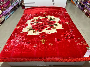 Coperta Raschel a Doppia Trama Direttamente dalla Fabbrica <span class=keywords><strong>Copriletto</strong></span> Confortevole di Alta Qualità - Product Image 3