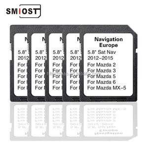 Pour SMIOST 8GB Europe voiture multimédia GPS navigateur avec 3 ans de garantie 8110 lecteur GPS écran <span class=keywords><strong>carte</strong></span> <span class=keywords><strong>SD</strong></span> pour Mazda Navigation 3 - Product Image 3