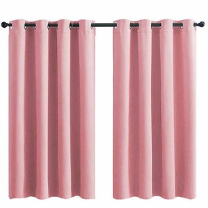 Cortina opaca para dormitorio, sala de estar, cortina aislante de estilo moderno para ventanas, decoración del hogar, <span class=keywords><strong>colores</strong></span> sólidos, tamaño personalizado - Product Image 5