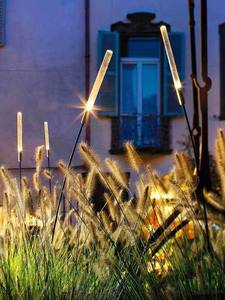 Lampe solaire <span class=keywords><strong>LED</strong></span> de jardin IP65 étanche pour extérieur, éclairage au <span class=keywords><strong>sol</strong></span> et luminaire à roseaux pour la décoration de parcs, pelouses et villas - Product Image 4