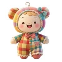Peluche douce et mignonne pour filles, modèle de dessin animé pour le sommeil réconfortant, série Fantasy, 30 cm, pour les 2-14 ans