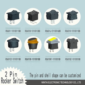 Wintai-công nghệ đôi cực đôi ném Rocker chuyển đổi Rocker duy nhất chuyển đổi Trung Quốc thắp sáng 12V chuyển đổi nhà sản xuất - Product Image 5