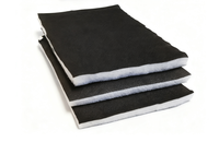 Pièces de siège insonorisantes efficaces en tissu non tissé et coton pour cartes de porte de voiture et tableaux de bord – Design blanc ajusté et peu encombrant