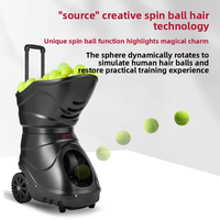 Maquinas Lanza Pelotas De Tenis Tennis Lancer Pitching Ball Machine Livraison Rapide Équipement D'entraînement De Tennis