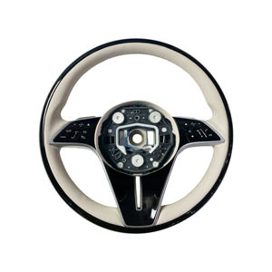 Volante de Cuero para <span class=keywords><strong>Mercedes</strong></span> Benz <span class=keywords><strong>Maybach</strong></span> W222 W223 S450 <span class=keywords><strong>G500</strong></span> G63 W167 GLS450 Nuevo Estilo - Product Image 1