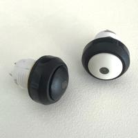TOOWEI Interruptor de Botón Pulsador Compacto Sellado de 12mm con Función Momentánea y de Mantenimiento